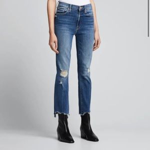 EXCELLENT CONDITION Mother “The Insider Crop Step Chew”